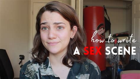 Tips For Writing Sex Scenes